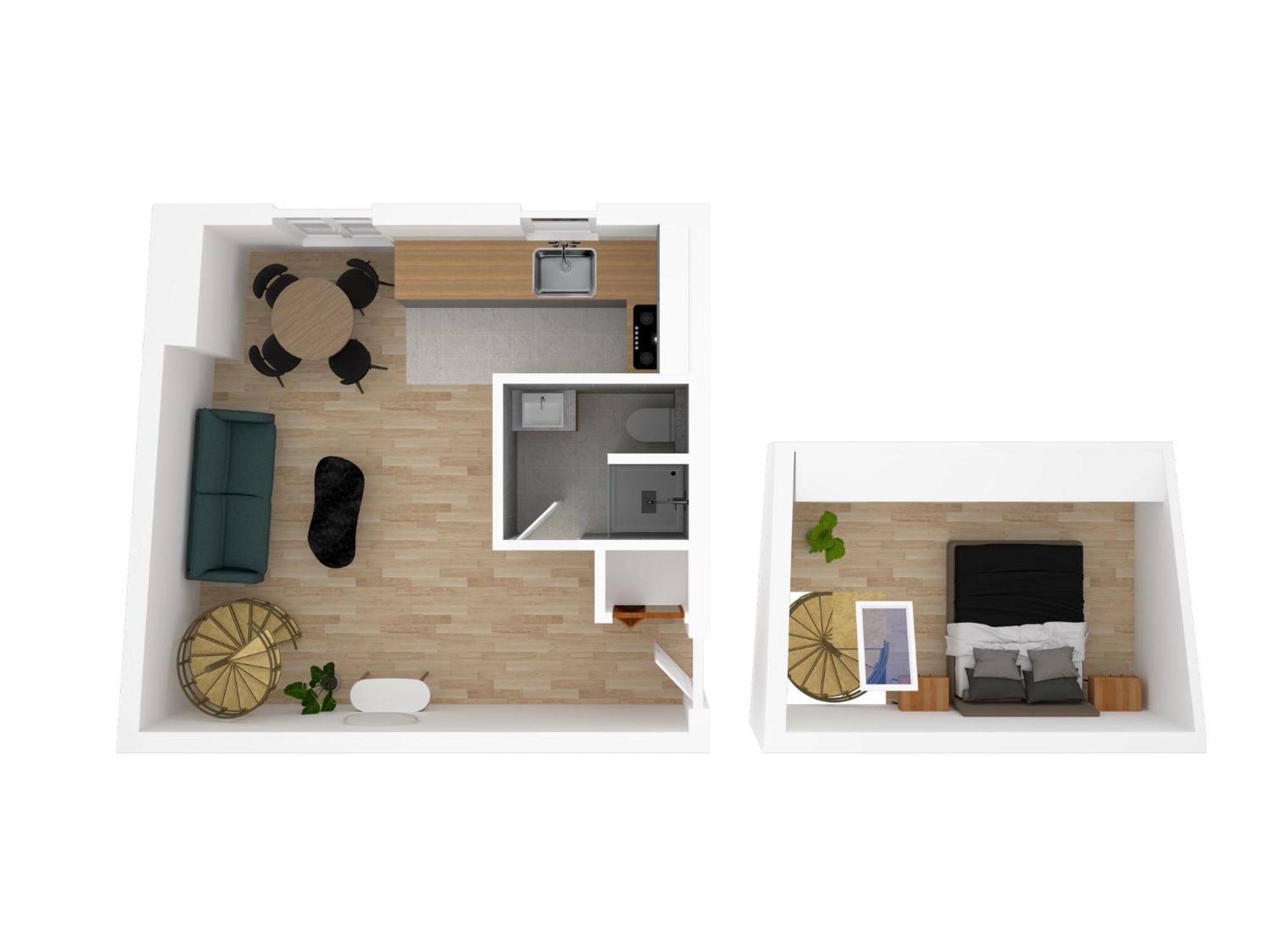 불로니으 빌렁꾸흐 Luxury Duplex 아파트 외부 사진